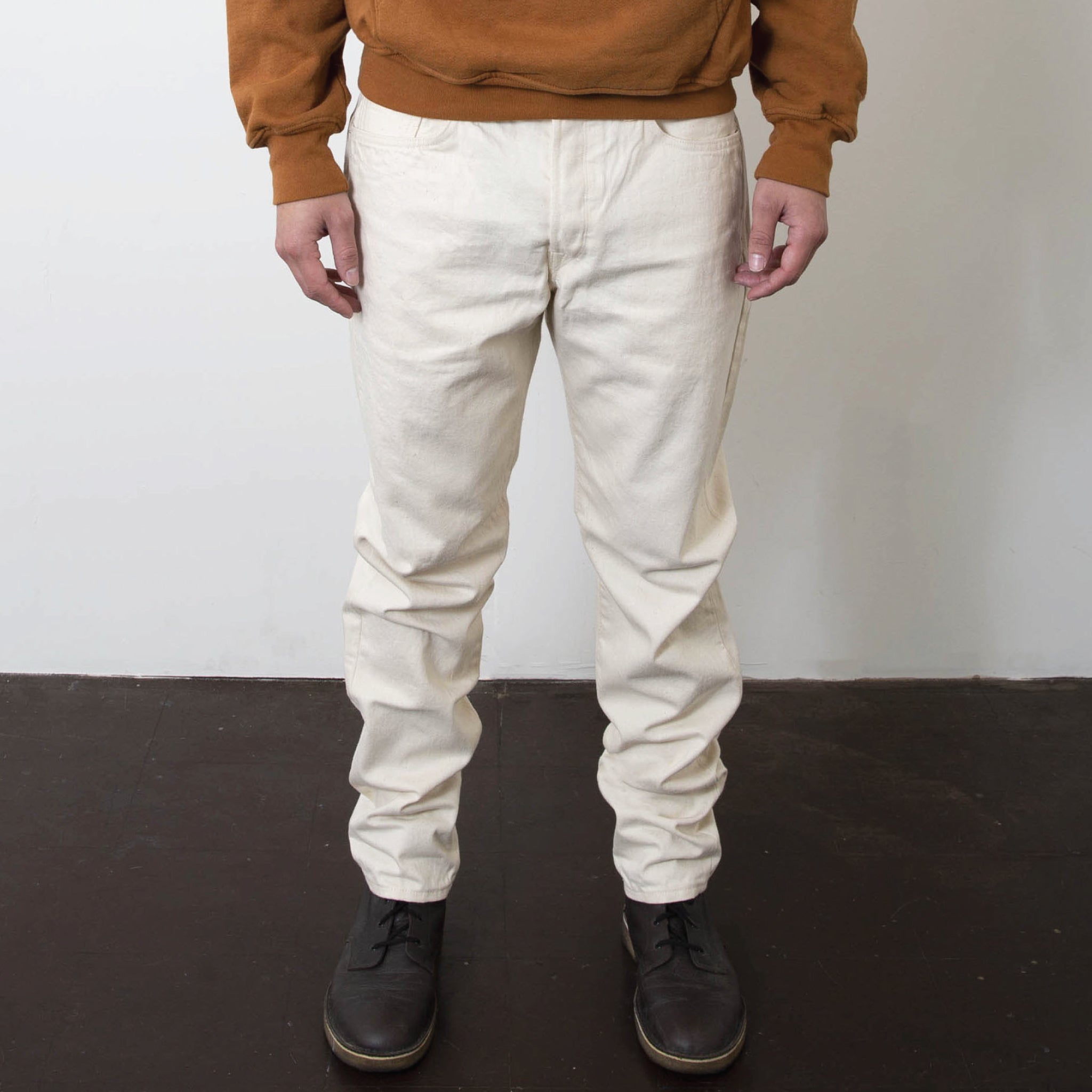 Edwin Japan Selvage Denim Akita Taper Ecru