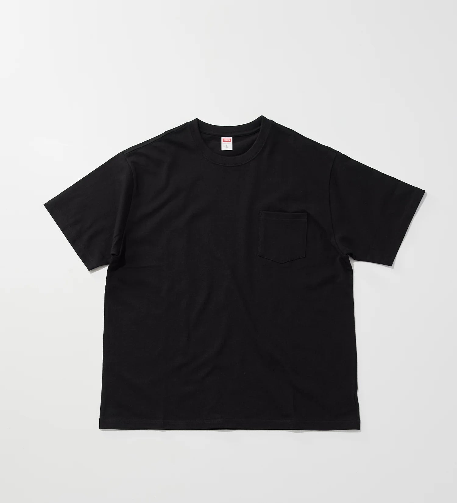 POCKET TEE Black - MADE IN JAPAN