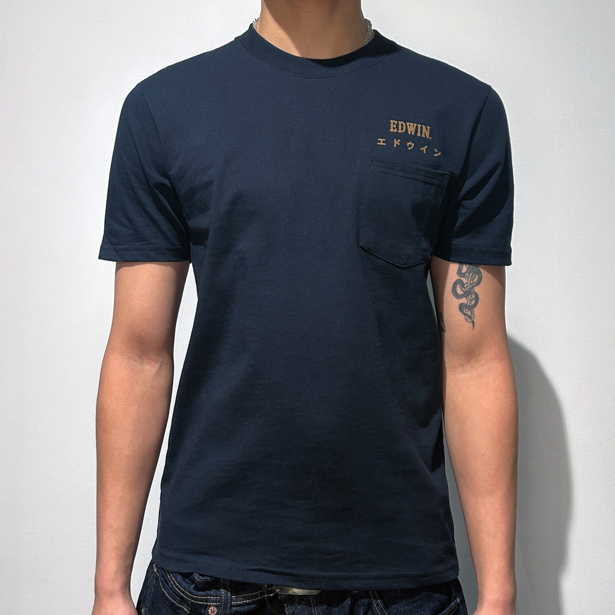 Edwin 100 % Organic Cotton Short Sleeve Pocket Tee