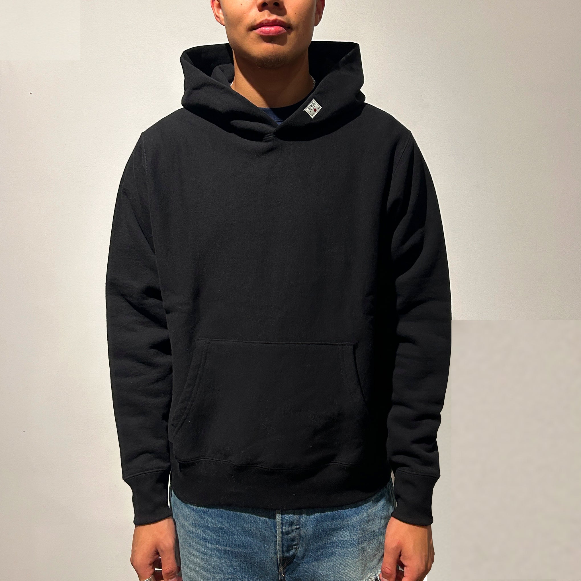 Edwin - BLACK RELAXED FIT HOODIE
