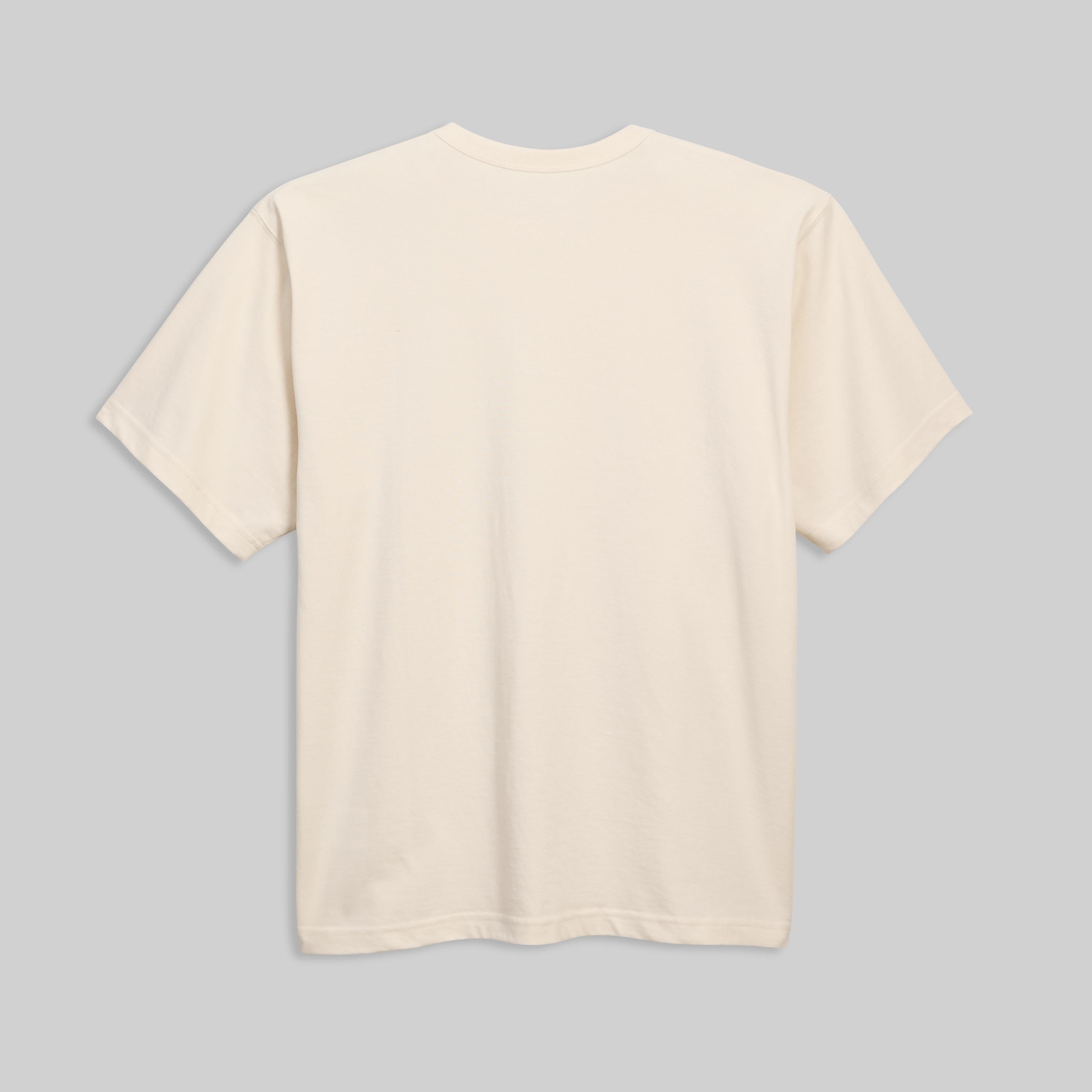 Edwin - RELAXED FIT TEE - NATURAL