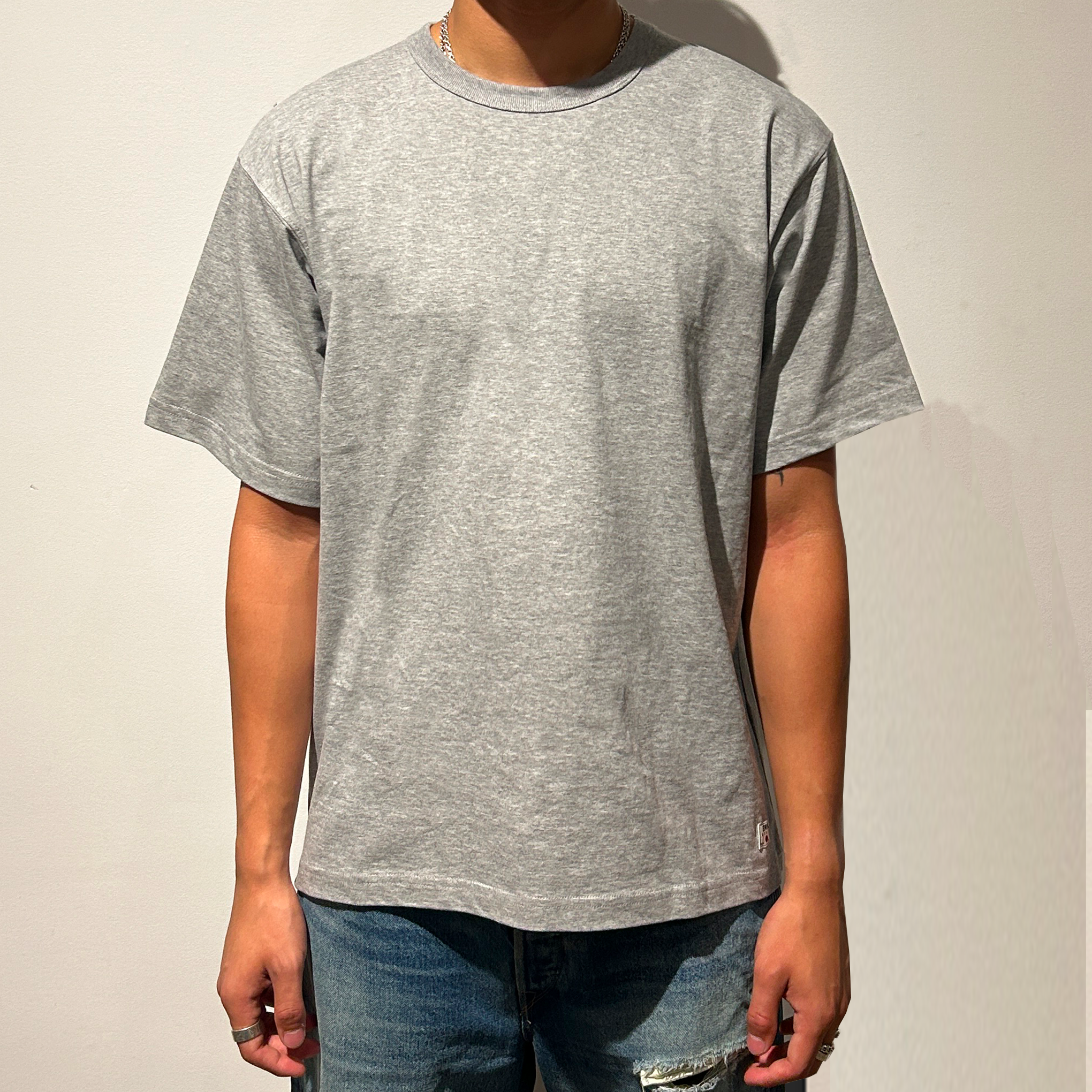 Edwin - RELAXED FIT TEE - GREY