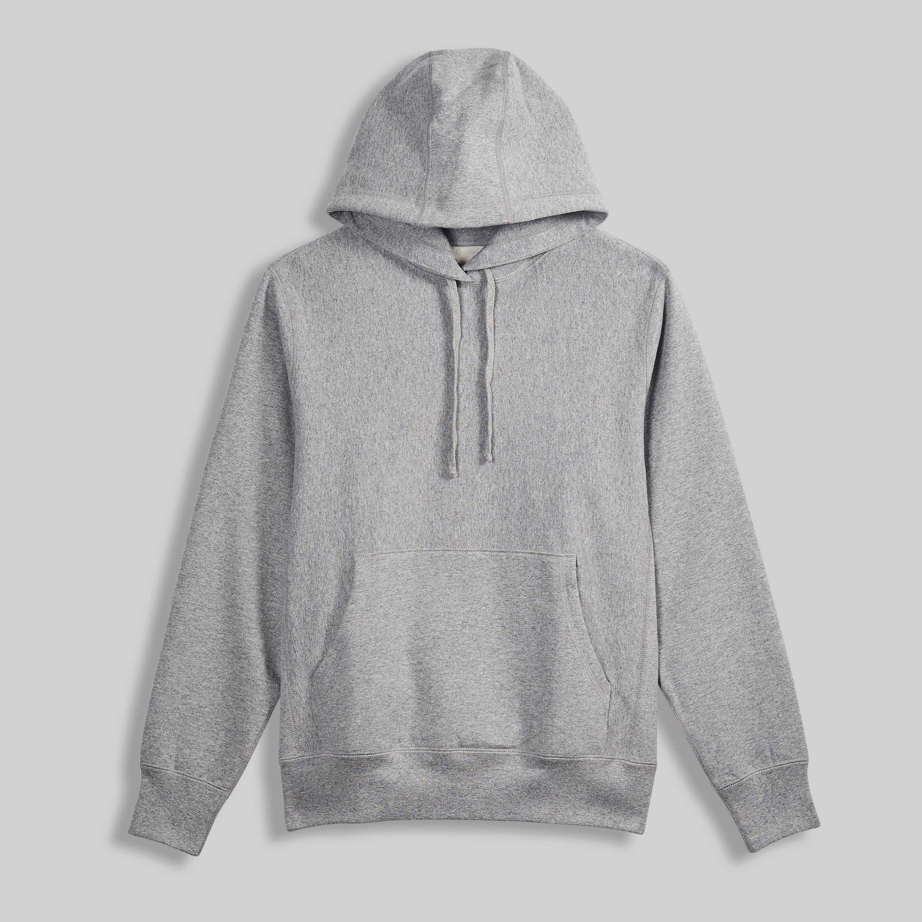 GREY RELAXED FIT HOODIE