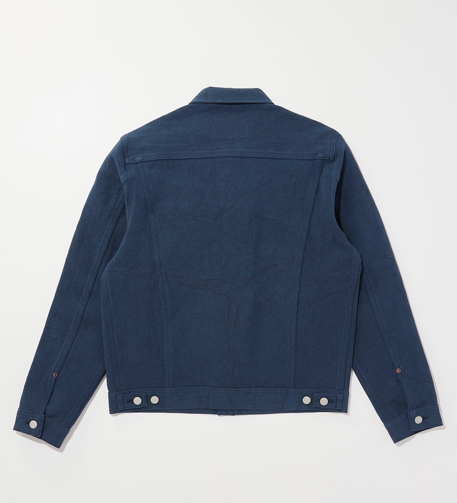 COTTON LINEN JACKET NAVY