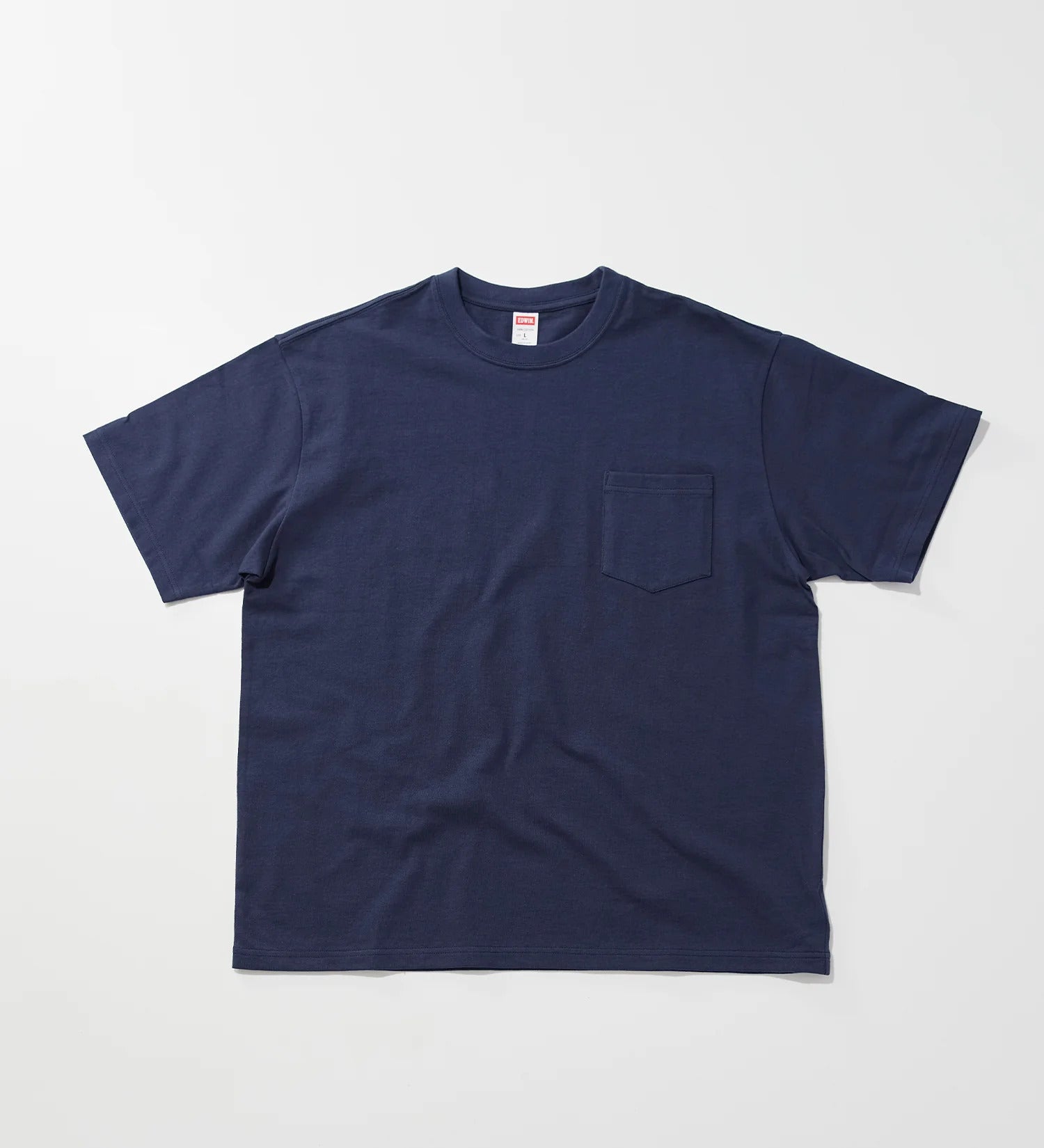 POCKET TEE Navy - MADE IN JAPAN