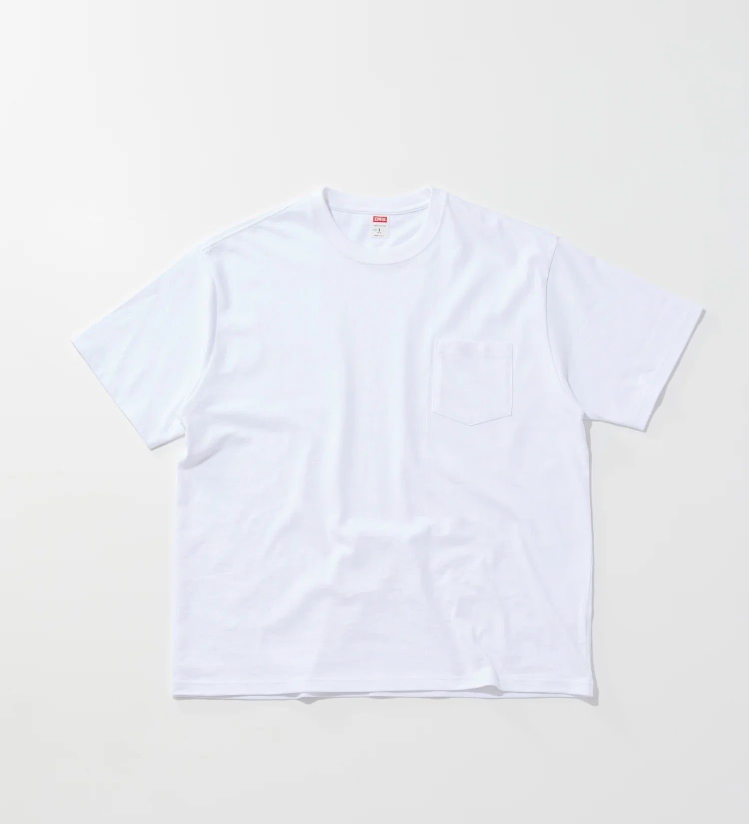 POCKET TEE White - MADE IN JAPAN