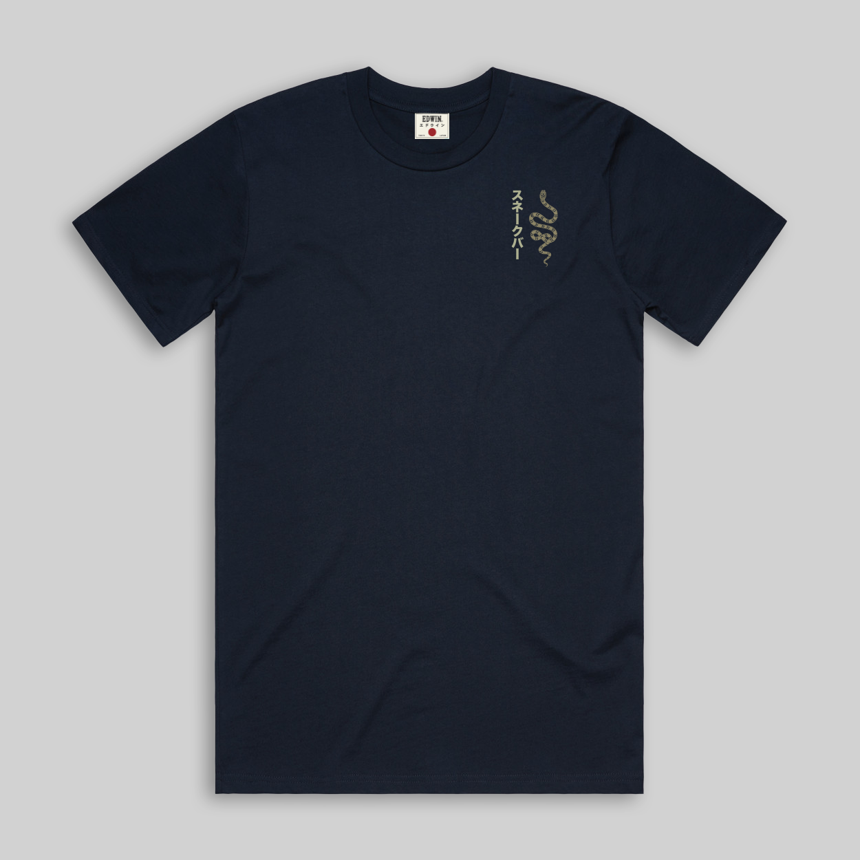 Edwin 100 % Recycled Cotton BAR OSAKA  Short Sleeve Tee