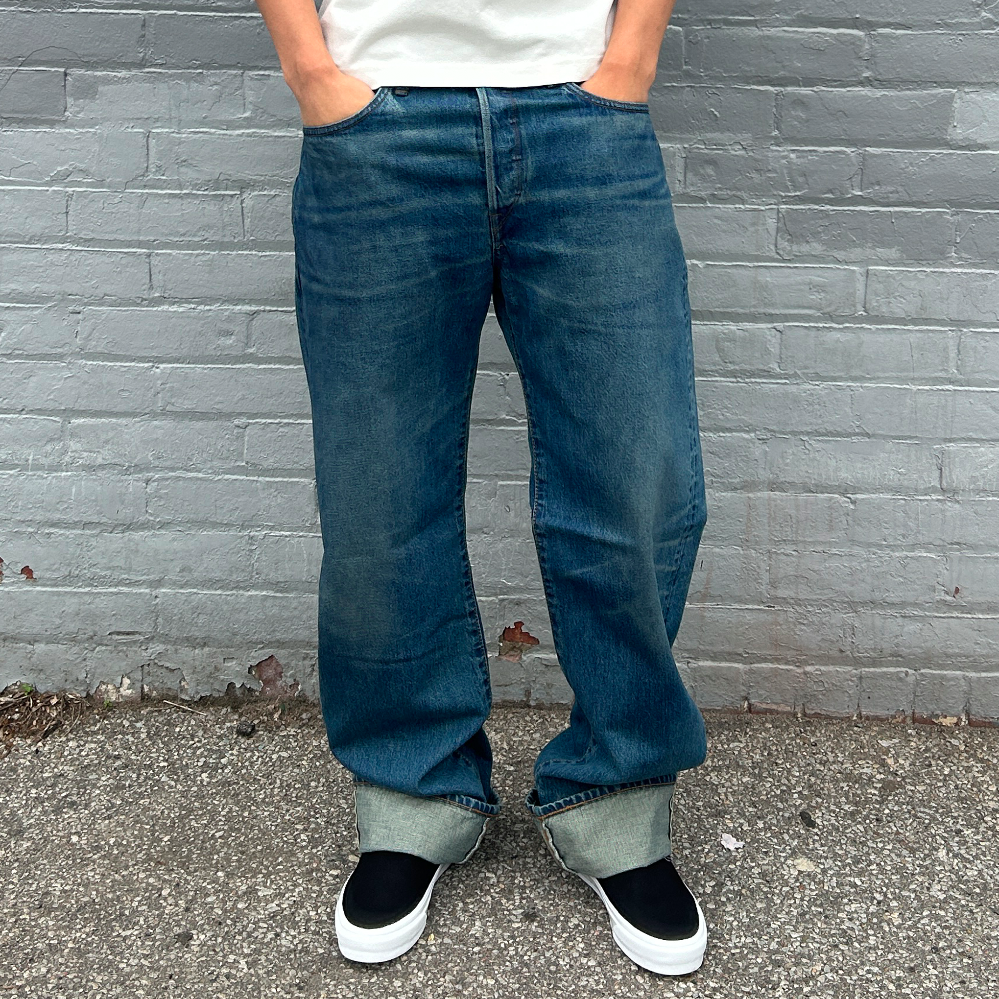 Akita Wide straight SPRING RINSE 90 -  Men's Premium Selvage