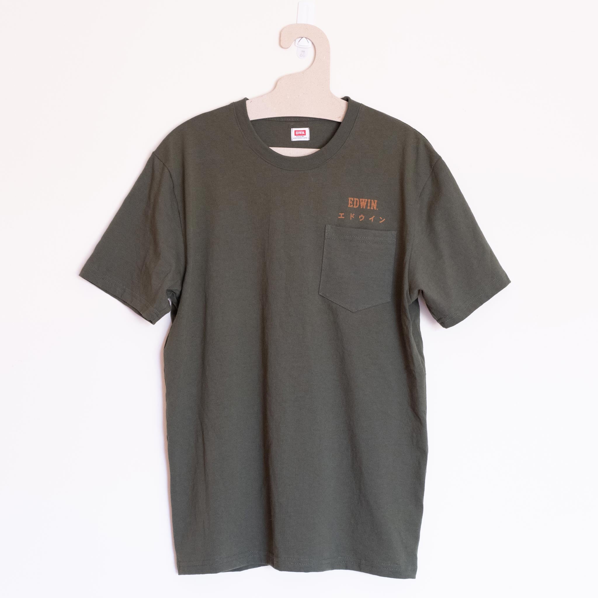 Edwin 100 % Organic Cotton Short Sleeve Pocket Tee