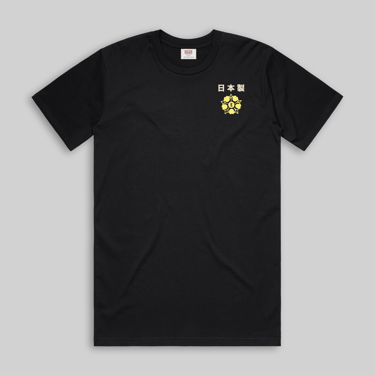 Edwin 100 % Recycled Cotton SAKE BAR Short Sleeve Tee