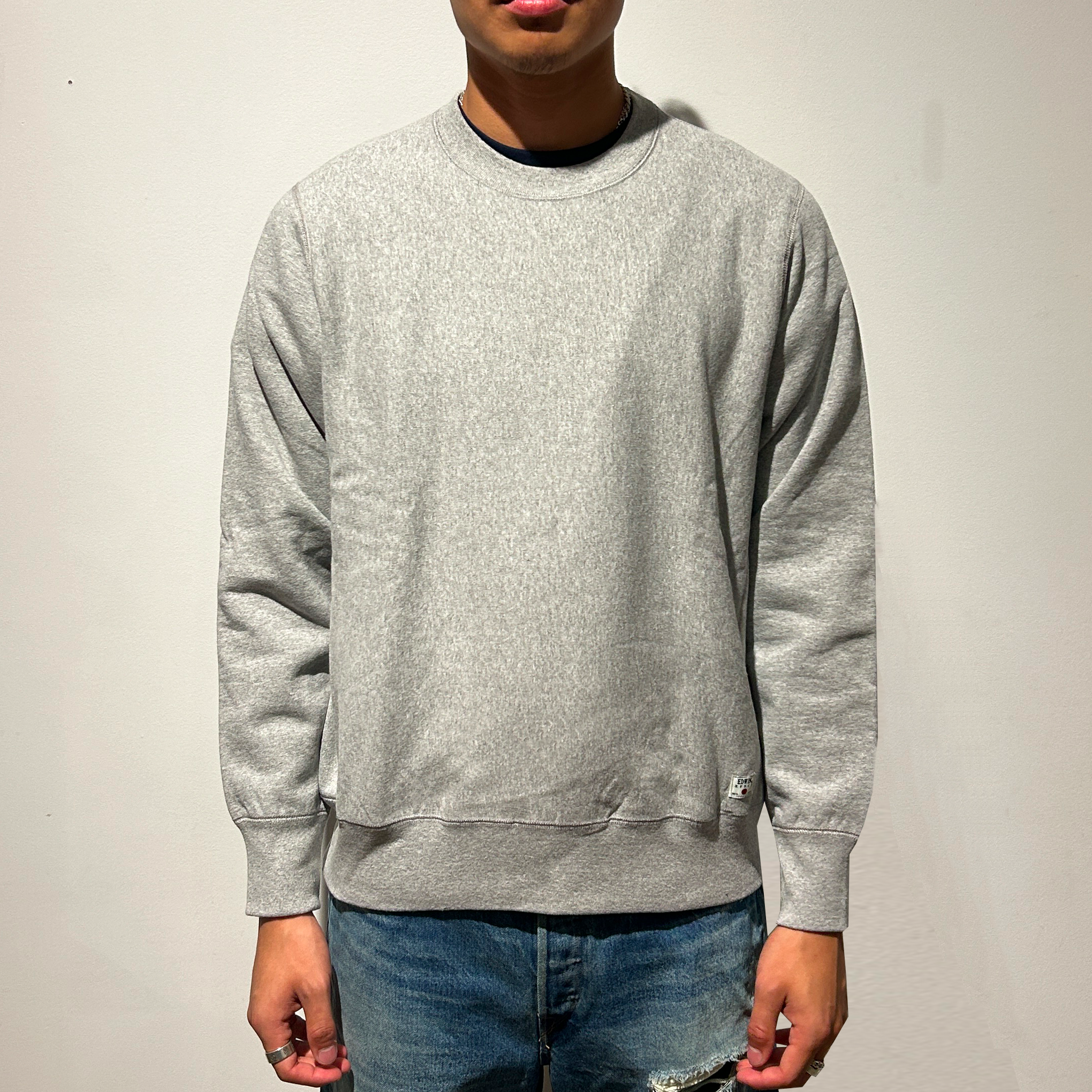 Edwin - CLASSIC CREW - GREY
