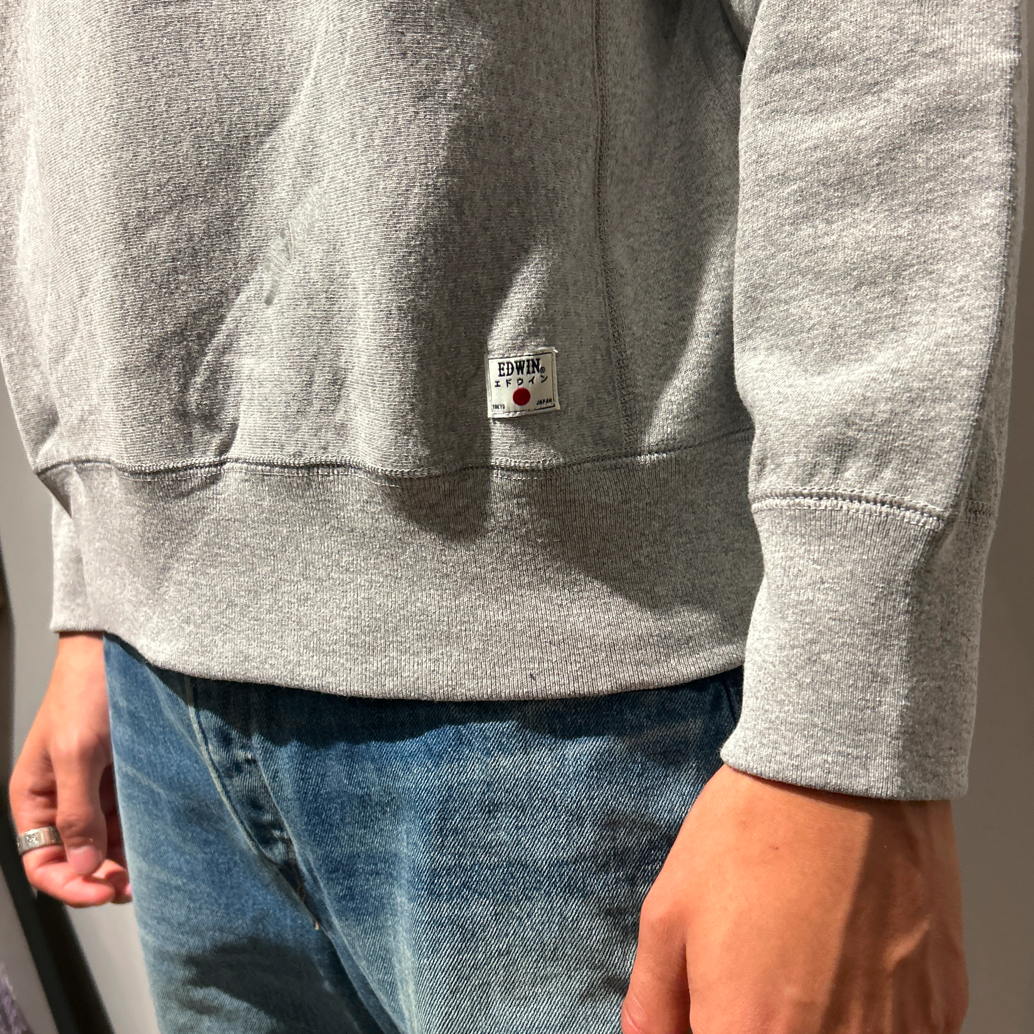 Edwin - CLASSIC CREW - GREY